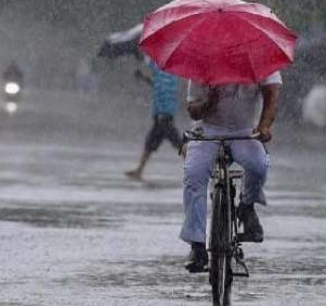 Rains, winds bring temperature down in Delhi