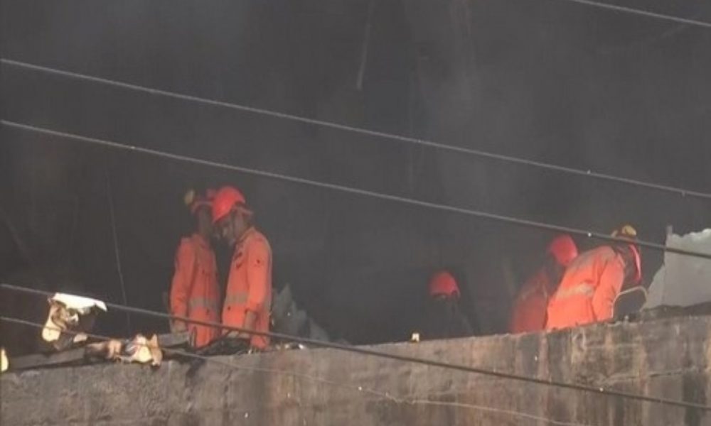 Mundka blaze: NDRF team carries out search, rescue operations