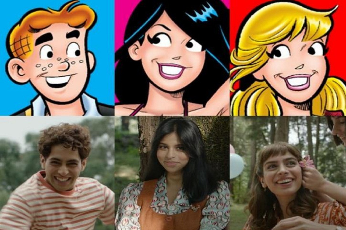 Suhana Khan, Khushi Kapoor, and Agastya Nanda make a spectacular debut in Zoya Akhtar’s “The Archies”