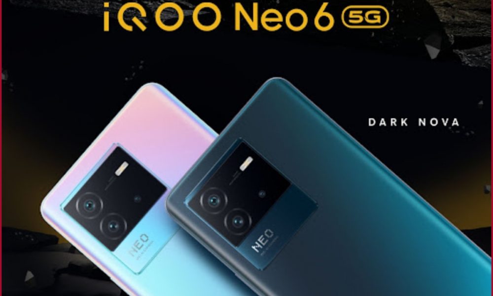 iQOO Neo 6 launch in India Live: Check leaked details of camera, price and more