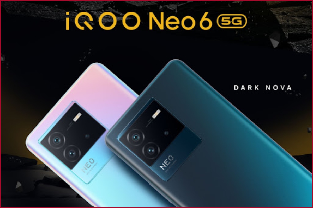 iQOO Neo 6 launch in India Live: Check leaked details of camera, price and more
