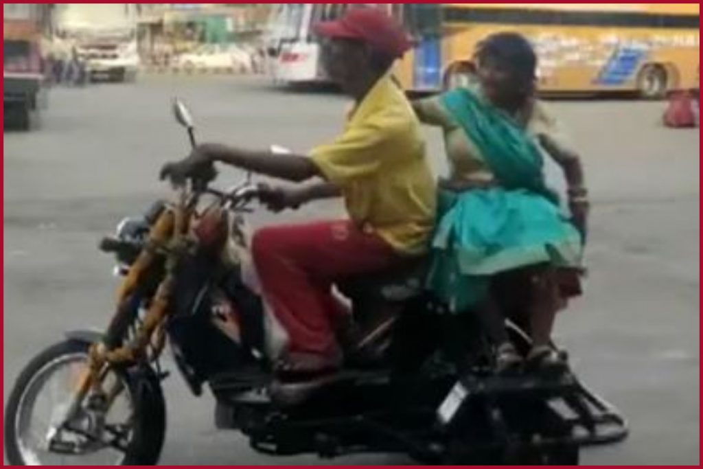 Beggar in Madhya Pradesh buys RS 90,000 moped bike after wife complains of backache (VIDEO)