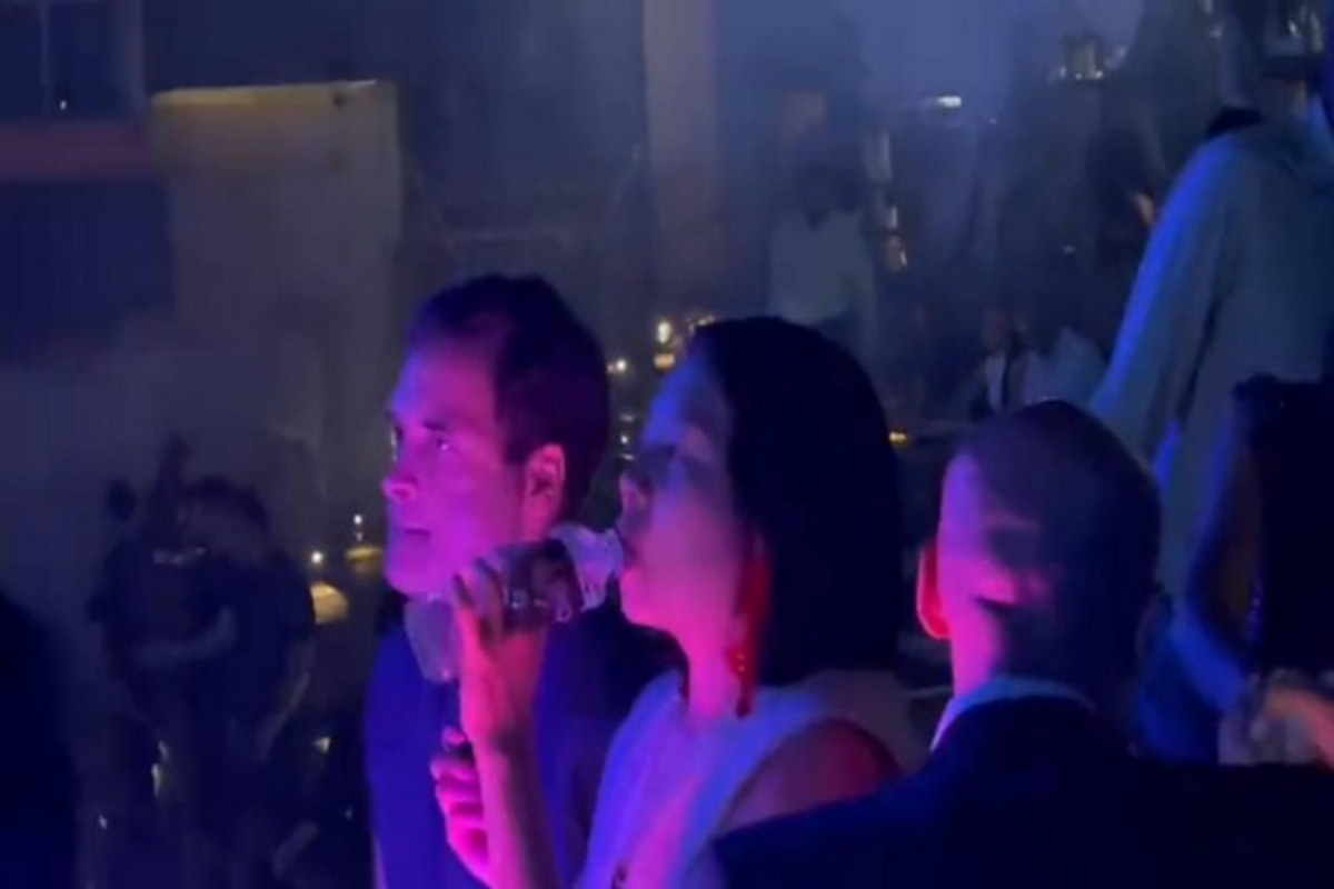 Rahul Gandhi seen at nightclub in viral video