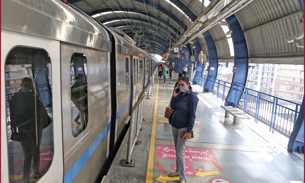 Blue line metro services disrupted thrice in a week