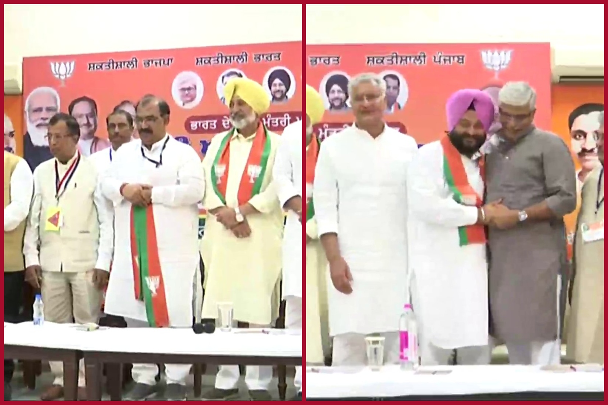 Big blow to Punjab Congress: 7 leaders including ex-ministers join BJP in Amit Shah’s presence