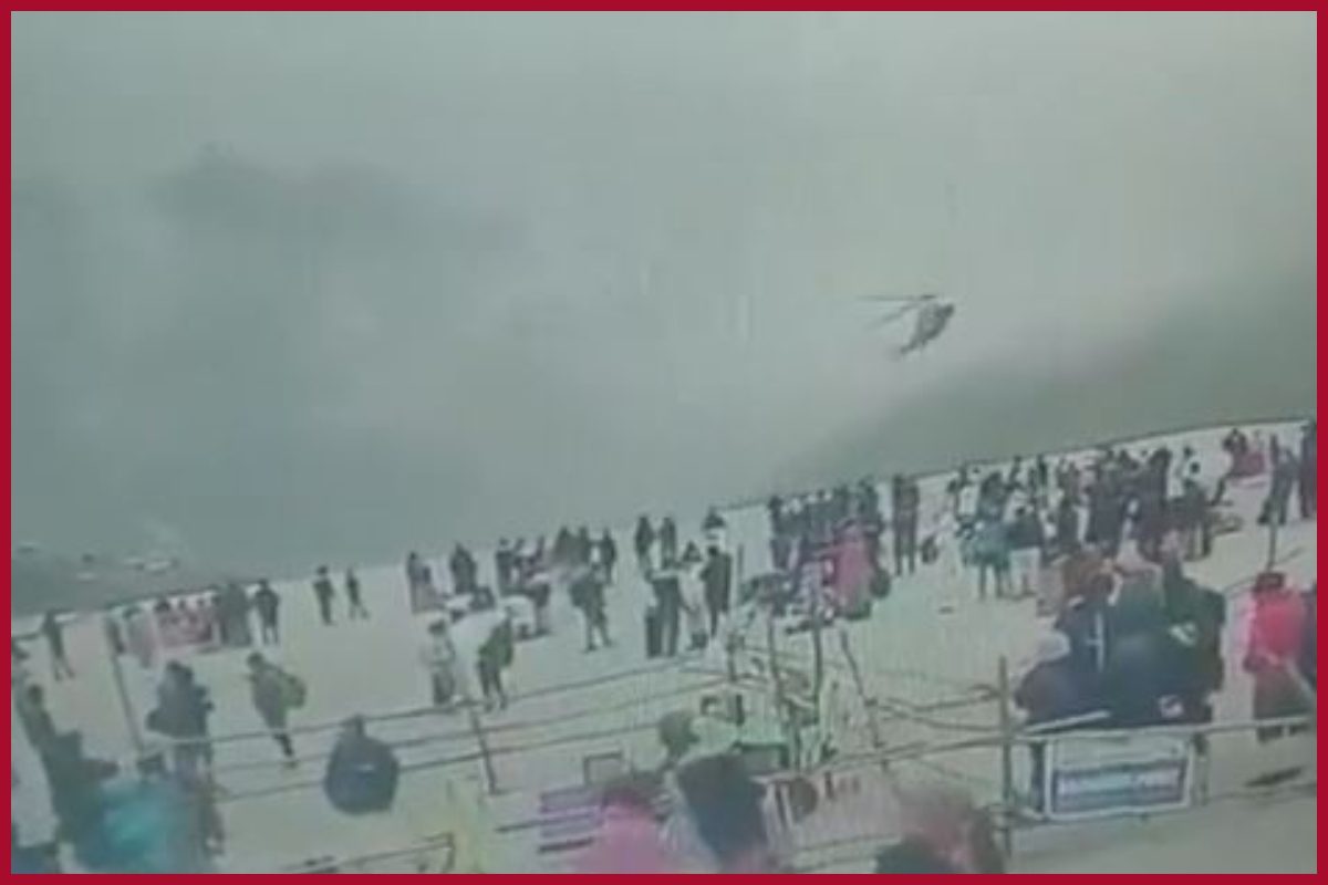 Helicopter carrying Char Dham Yatra pilgrims makes hard landing at Kedarnath helipad; advisory issued