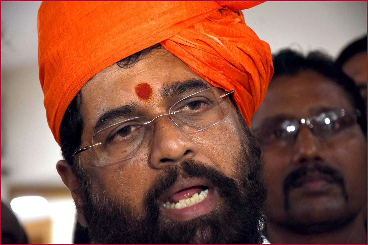 ‘We are Balasaheb’s Shiv Sainiks’: Eknath Shinde tweets as he camps in Gujarat with several party MLAs