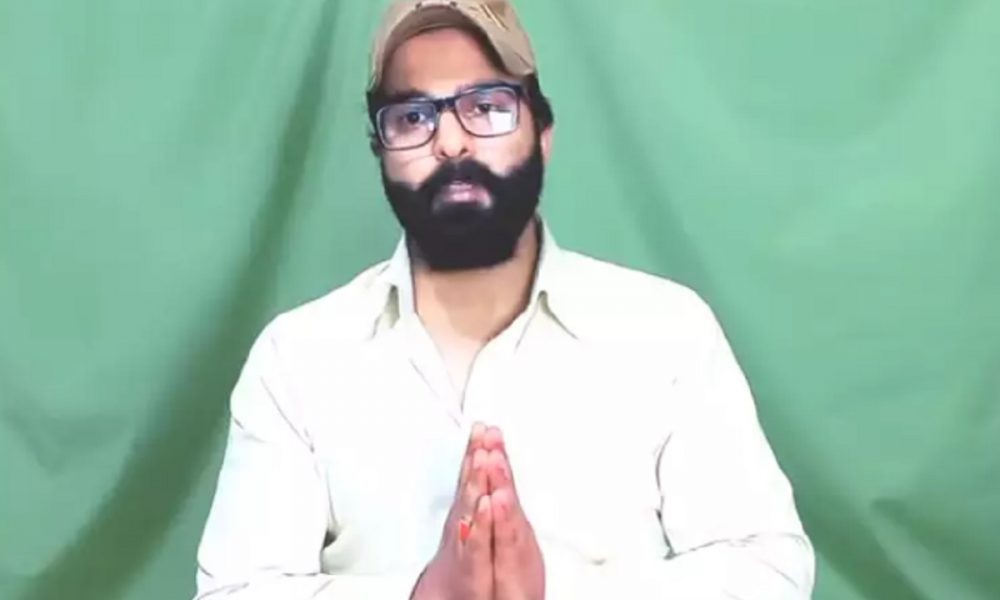 YouTuber Faisal Wani uploads VIDEO depicting Nupur’s beheading, deletes after outrage, then apologizes with folded hands (VIDEO)