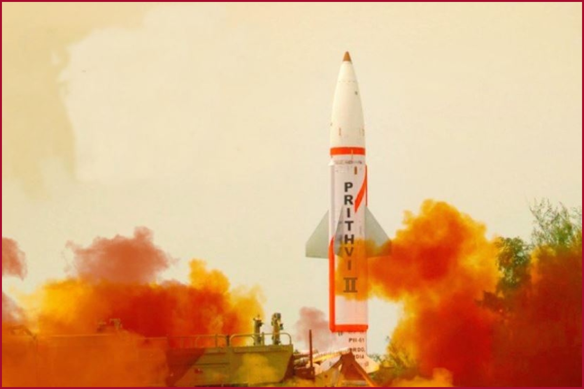 India successfully tests Short-Range Ballistic Missile Prithvi-II
