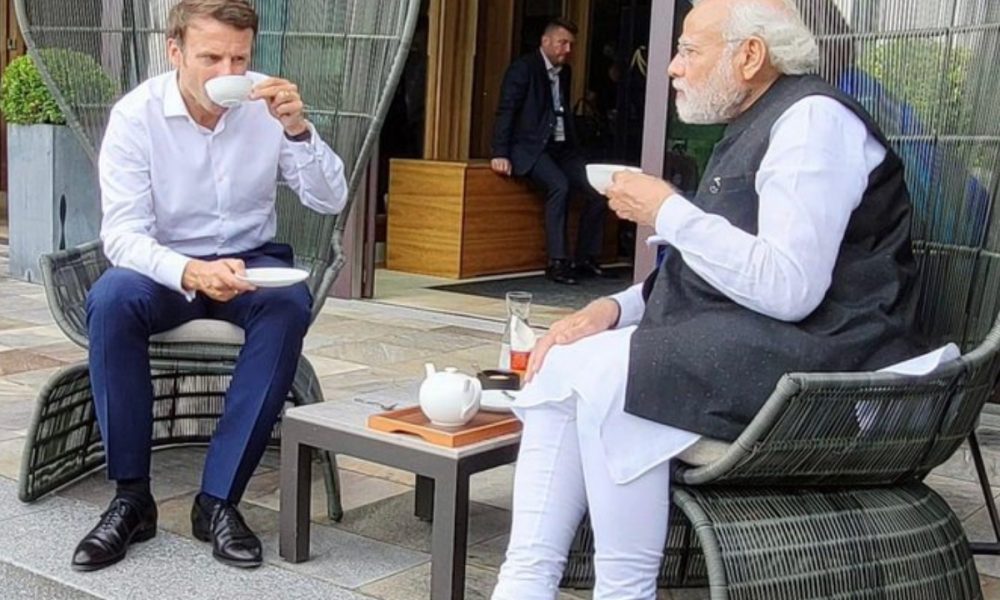Chai pe Charcha in Germany: PM Modi & Prez Macron’s bonhomie wows netizens (PICs)