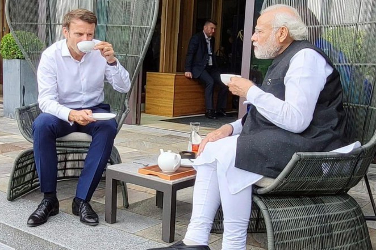 Chai pe Charcha in Germany: PM Modi & Prez Macron’s bonhomie wows netizens (PICs)