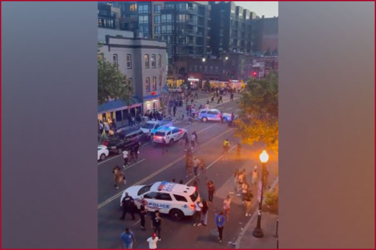 Multiple people shot at including police officer in Washington DC