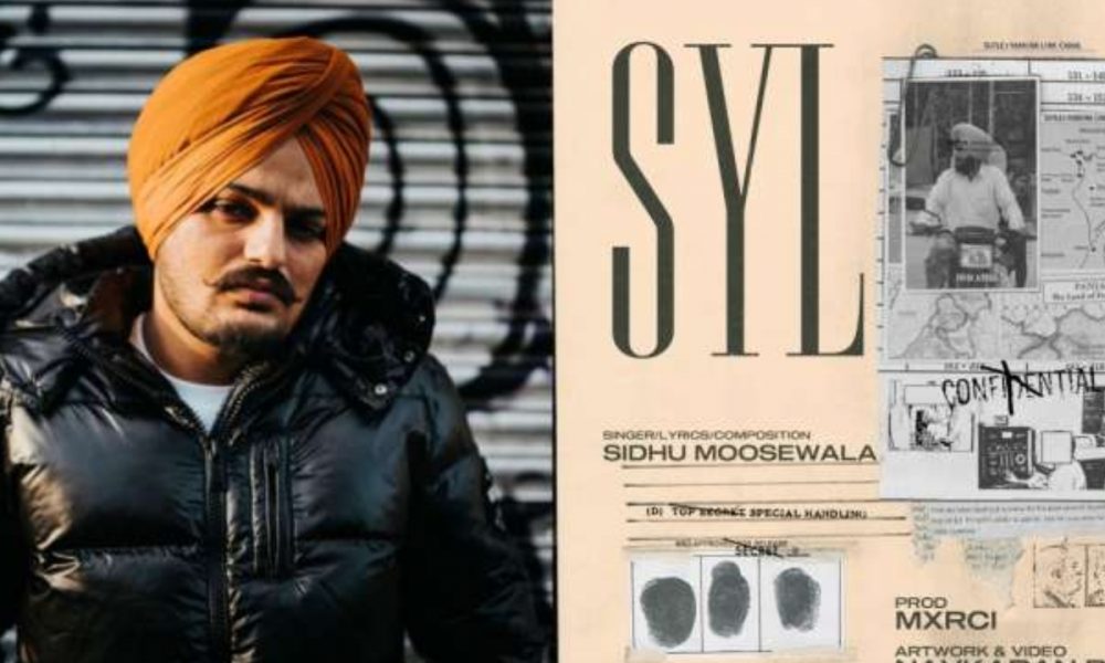 Sidhu Moose Wala’s latest song SYL taken down from YouTube after complaint from govt