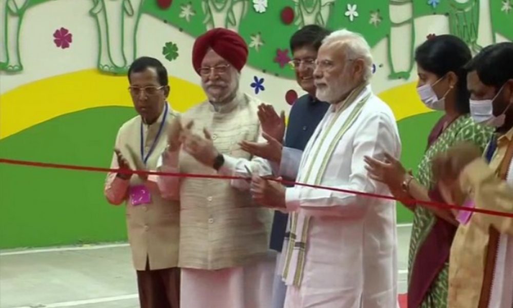 PM Modi inaugurates Pragati Maidan Integrated Transit Corridor project in Delhi