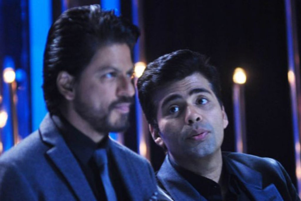 Karan Johar and SRK