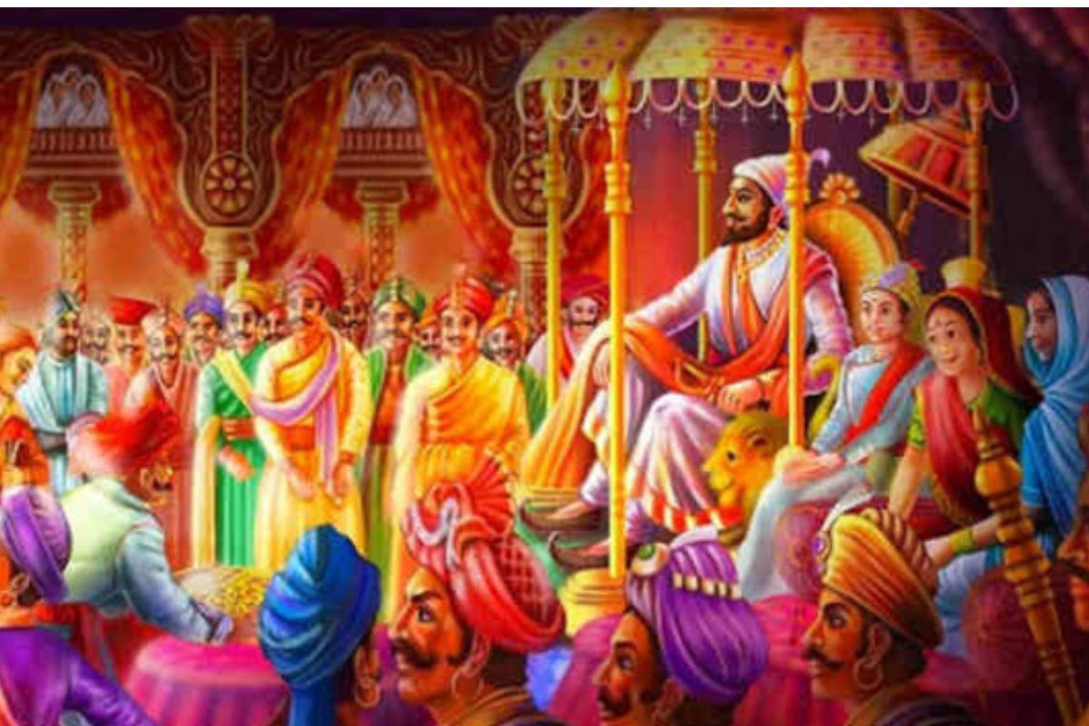 Shivaji Maharaj’s coronation ceremony