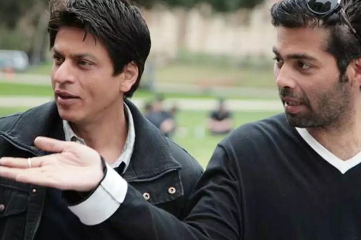 Karan Johar and SRK