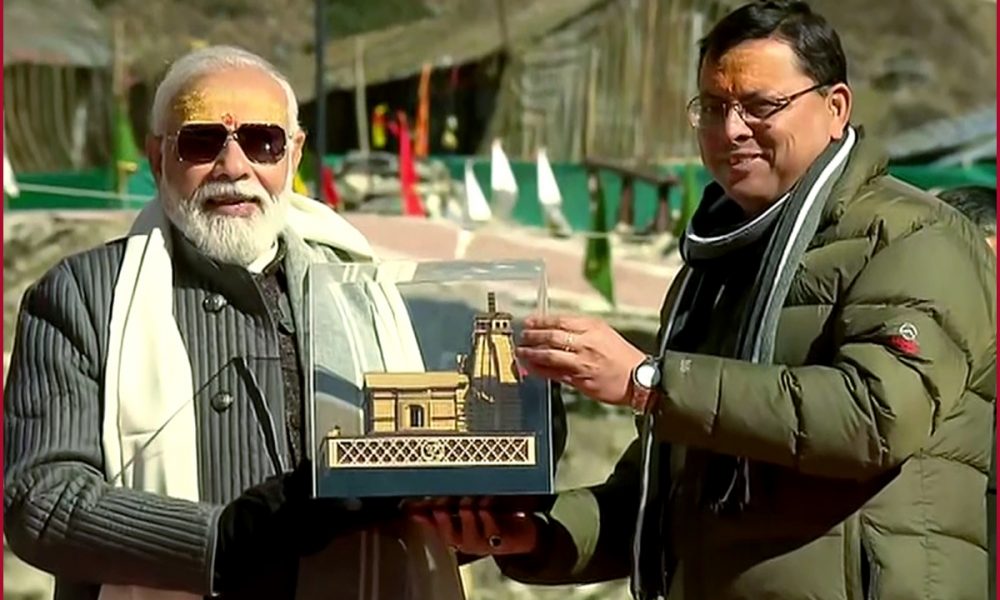 PM Modi congratulates Uttarakhand’s ‘dynamic’ CM Dhami for the record win from Champawat