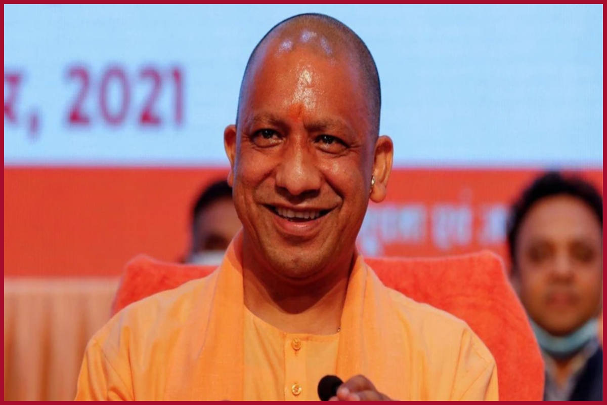 CM Yogi interacts with UP board toppers in Moradabad