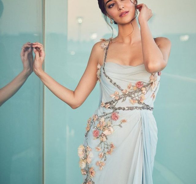 IIFA 2022: Ananya Pandey Hails in Pastel Blue Gown