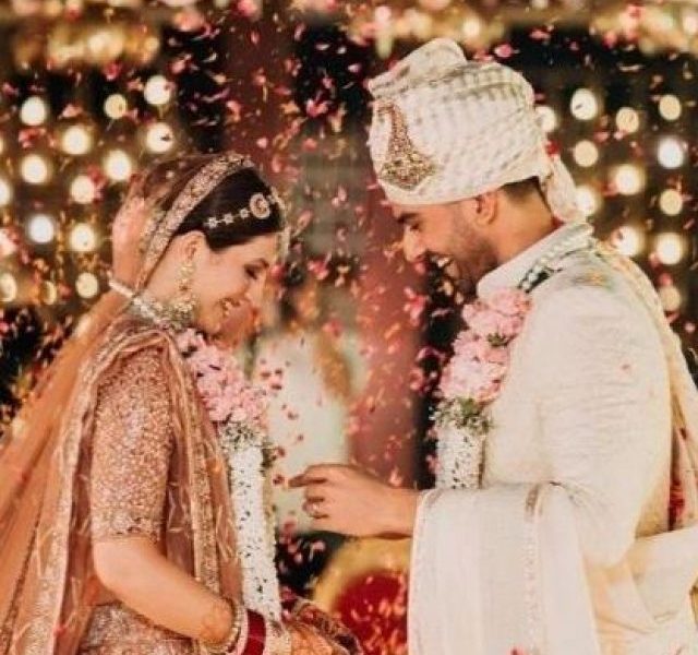 First pics of cricketer Deepak Chahar’s marriage