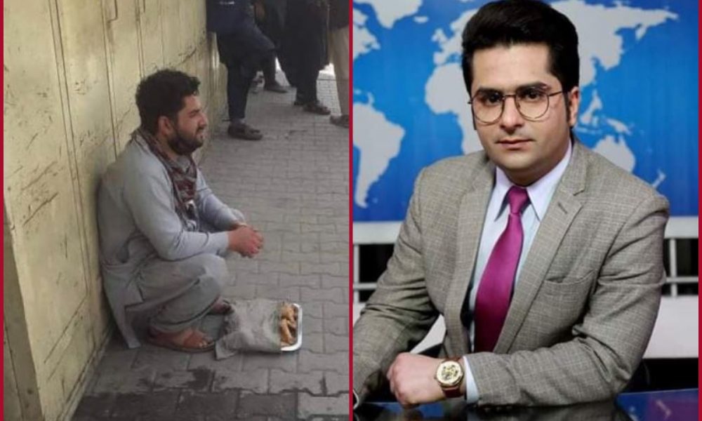 Musa Mohammadi, an Afghan journalist sells food to make ends meet in Taliban-ruled Afghanistan