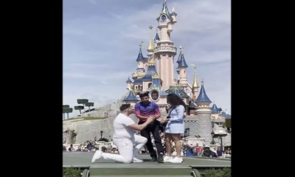 Marriage proposal goes awry as Disneyland employee interrupts, snatches ring (VIRAL VIDEO)