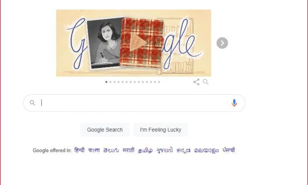 Who was Anne Frank? Google Doodle honours her on 75th Anniversary of ‘The Diary Of Anne Frank’