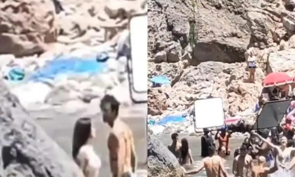 Watch: Ranbir Kapoor goes shirtless for BTS video shoot with Shraddha Kapoor in Spain