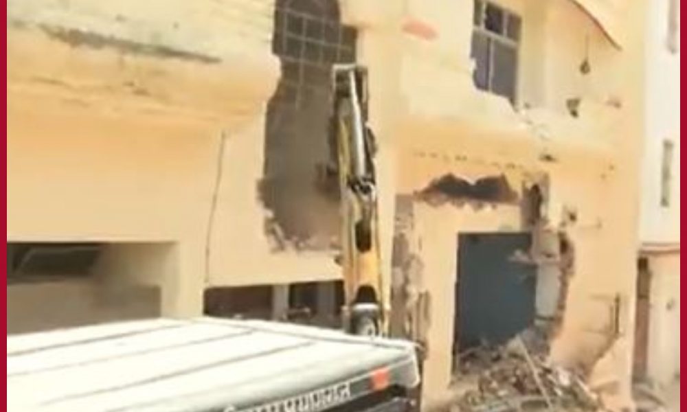 PDA conducts demolition drive at Javed Ahmed’s residence in Prayagraj