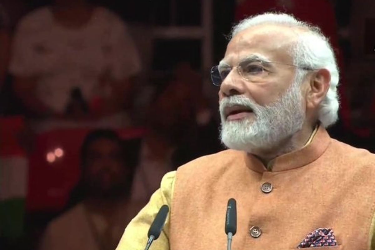 PM Narendra Modi addresses members of Indian community in Germany