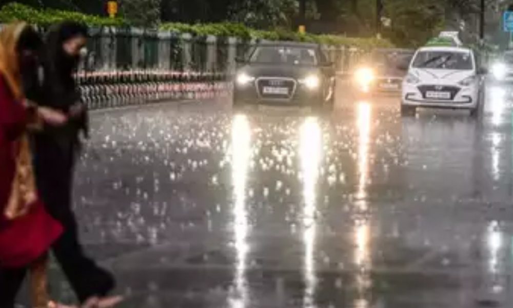 Delhi: Rain lashes several parts of national capital [WATCH]