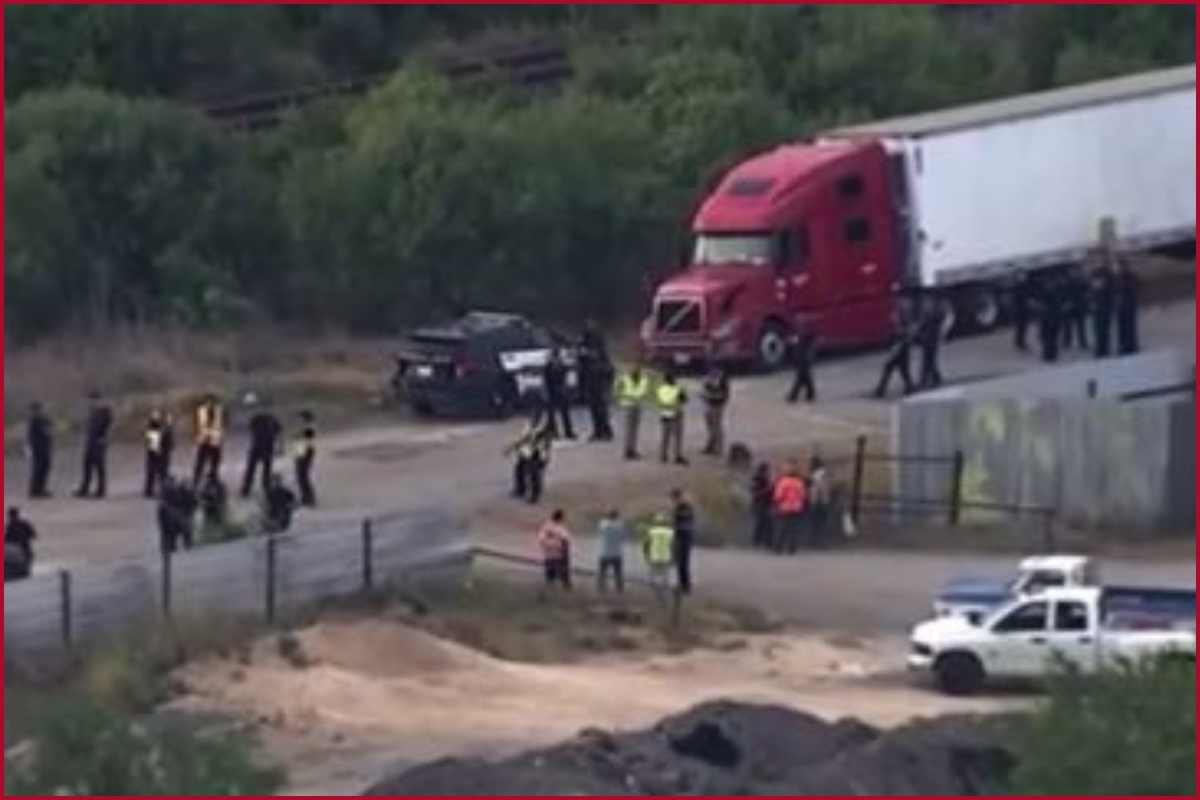 US: Death toll of migrants inside tractor-trailer in San Antonio rises to 46, 16 hospitalized