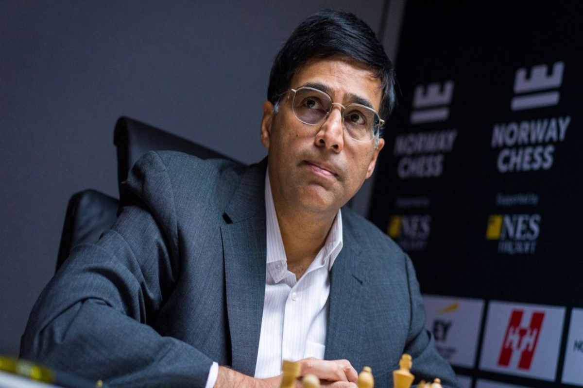 Norway Chess 2022: Viswanathan Anand blunders, followed by resignation drama (VIDEO)