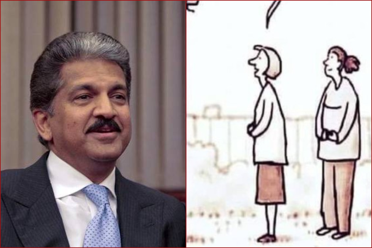 Anand Mahindra shares pic of ‘latest technology’ to dry clothes, leaves Netizens amused