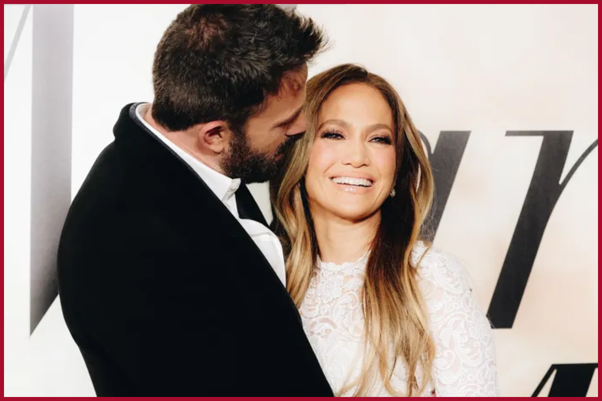 Ben Affleck and Jennifer Lopez share passionate kiss; Fans send them congratulatory wishes