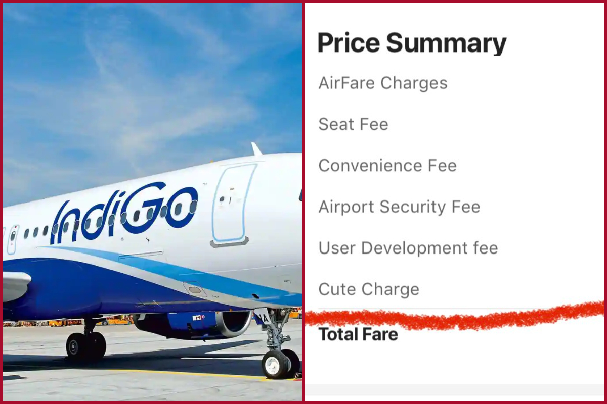 IndiGo Airlines asks for ‘CUTE fee’ from passenger; Internet breaks off into laughter