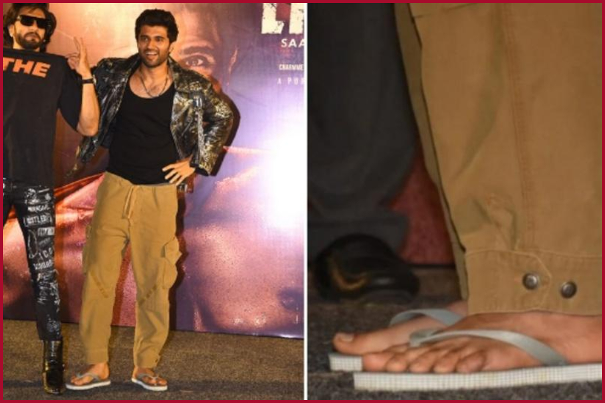 WATCH: Ranveer Singh’s hilarious reaction to Vijay Deverakonda wearing chappals at Liger trailer launch