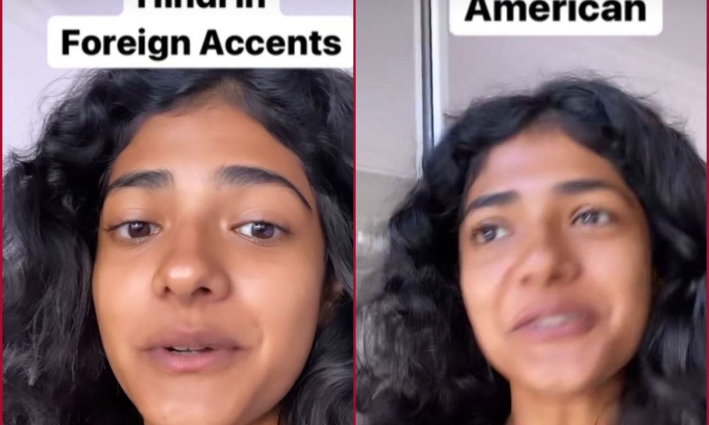 Watch Video: Girl speaks Hindi phrases in different foreign accent; Makes Internet talking
