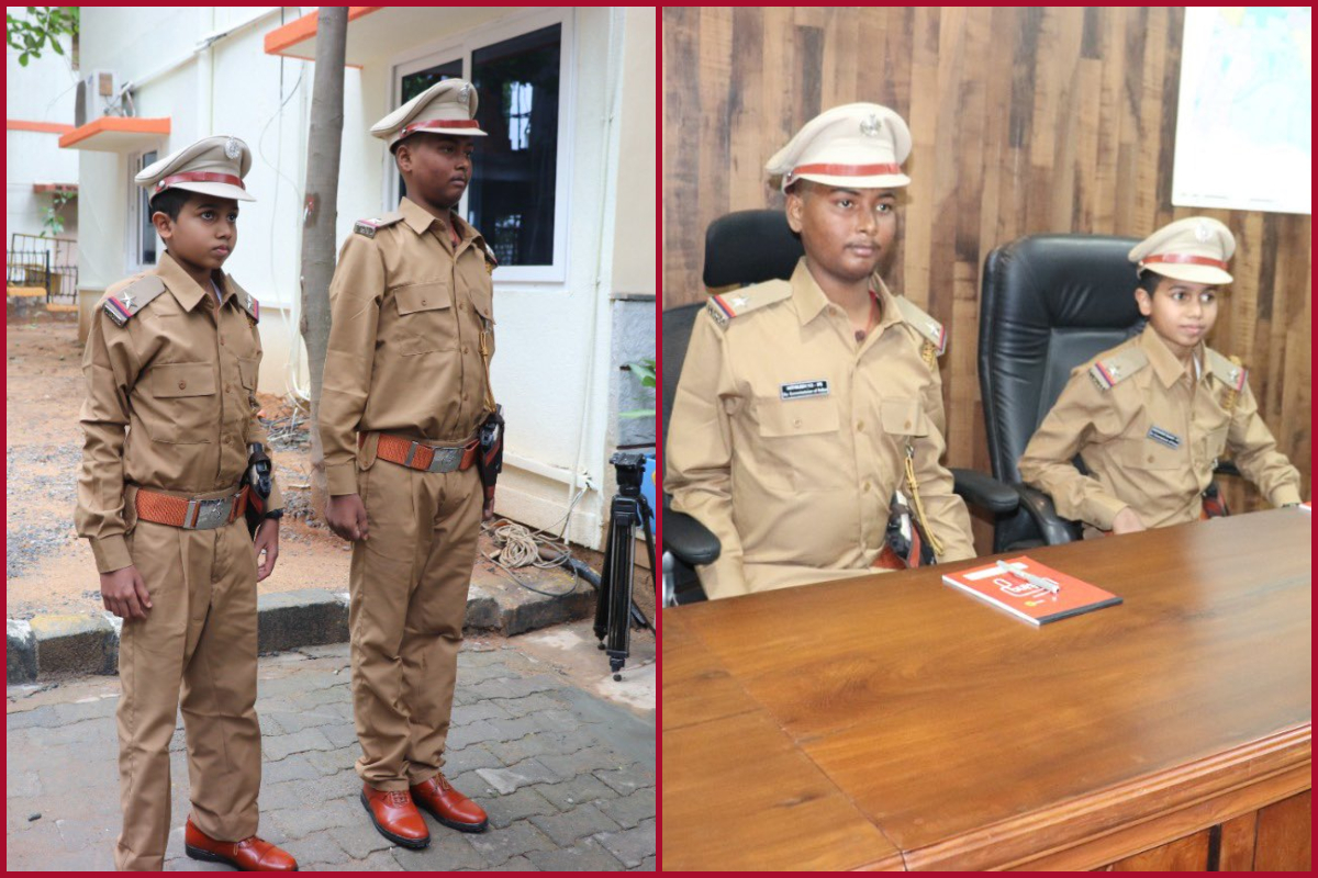 Young boys fighting cancer get dreams fulfilled by Bengaluru police; Leaves netizens teary-eyed