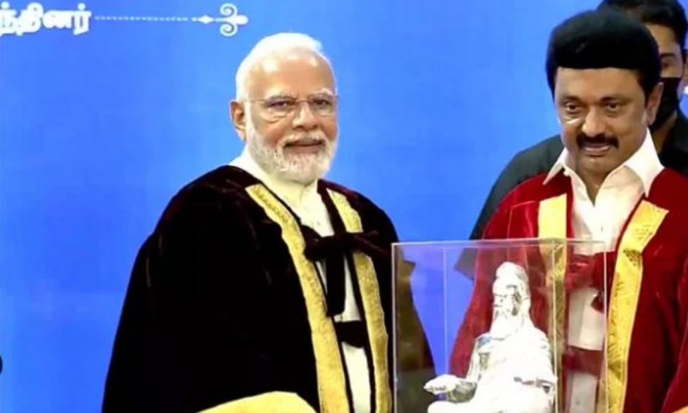 PM Modi attends 42nd convocation of Anna University in Chennai