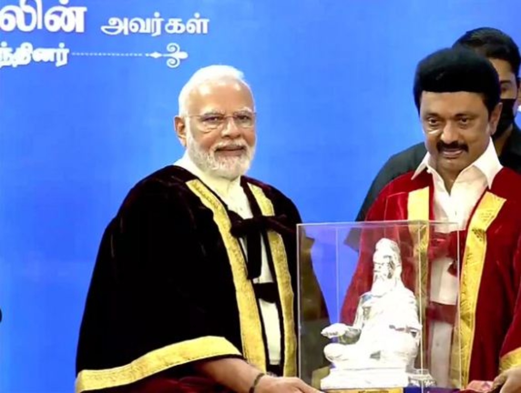 PM Modi attends 42nd convocation of Anna University in Chennai