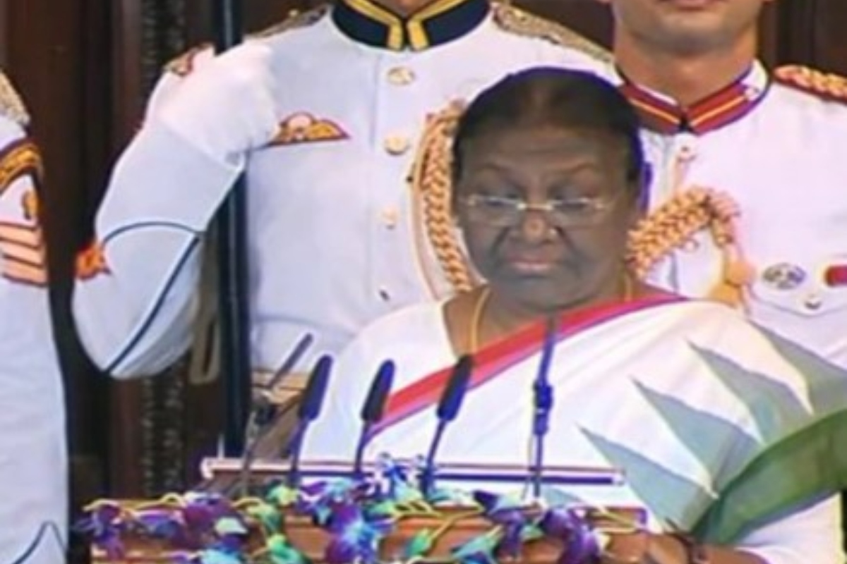 “Only in our democracy…”: President Draupadi Murmu in her first speech [In Points]