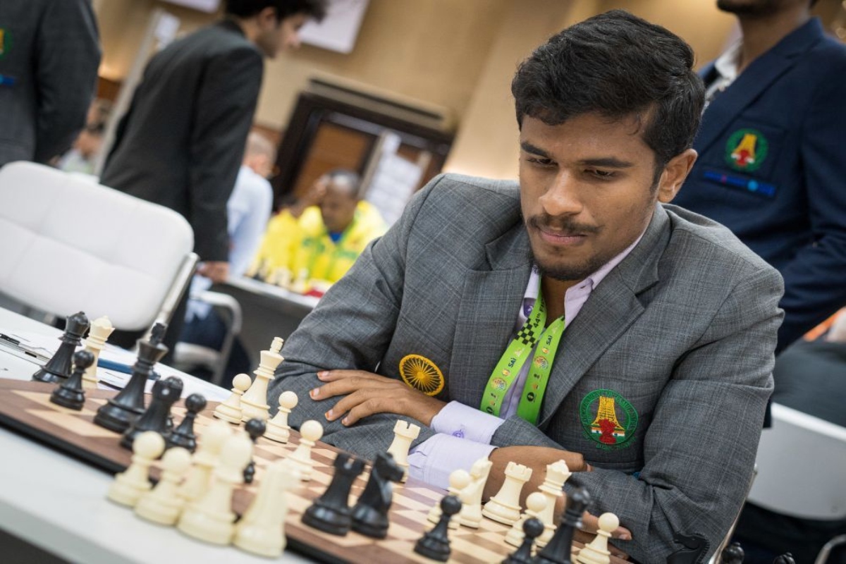 🥉 Huge congratulations to 🇮🇳India 2 for securing bronze at the  @fide_chess 44th #ChessOlympiad 2022! Great job @gukesh.official…