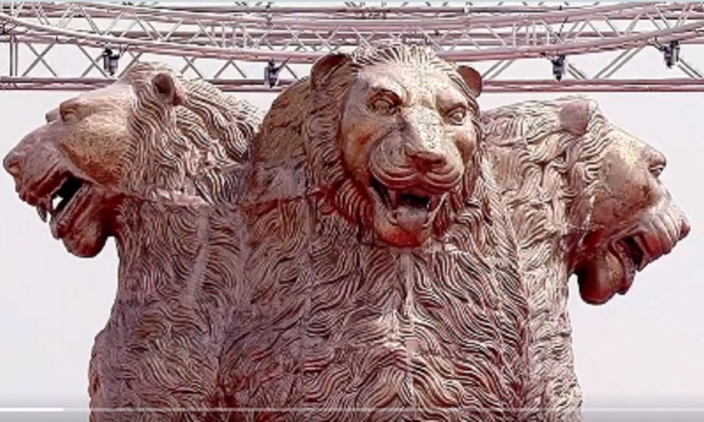 Ashoka symbol at new Parliament complex: Opposition finds fault with ‘ferocious’ lions, BJP rubbishes charge