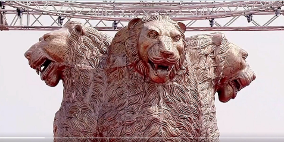 Ashoka symbol at new Parliament complex: Opposition finds fault with ‘ferocious’ lions, BJP rubbishes charge