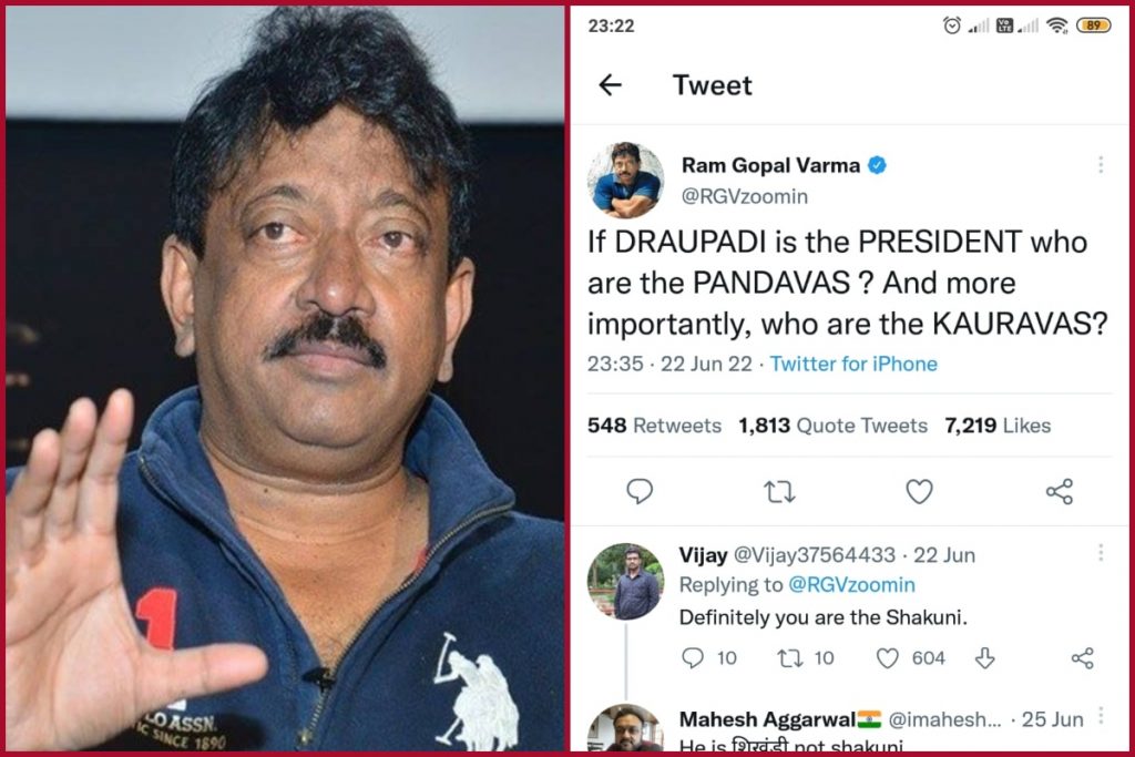 FIR against Gopal Varma for calling Presidential poll pick 'Mahabharata's Draupadi'