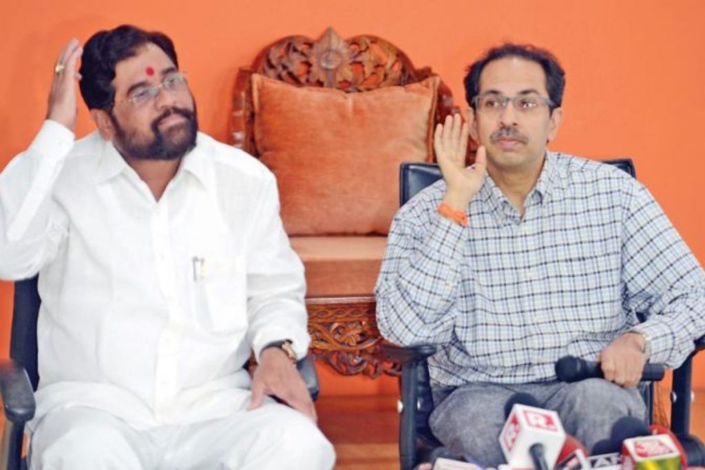 Uddhav Thackeray and Eknath Shinde