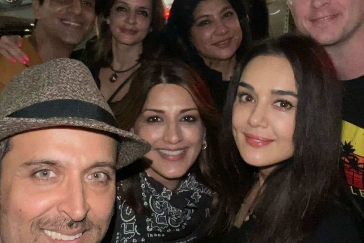 Hrithik Roshan’s weekend reunion with ex-wife Sussane Khan, Arslan Goni, Preity Zinta in LA