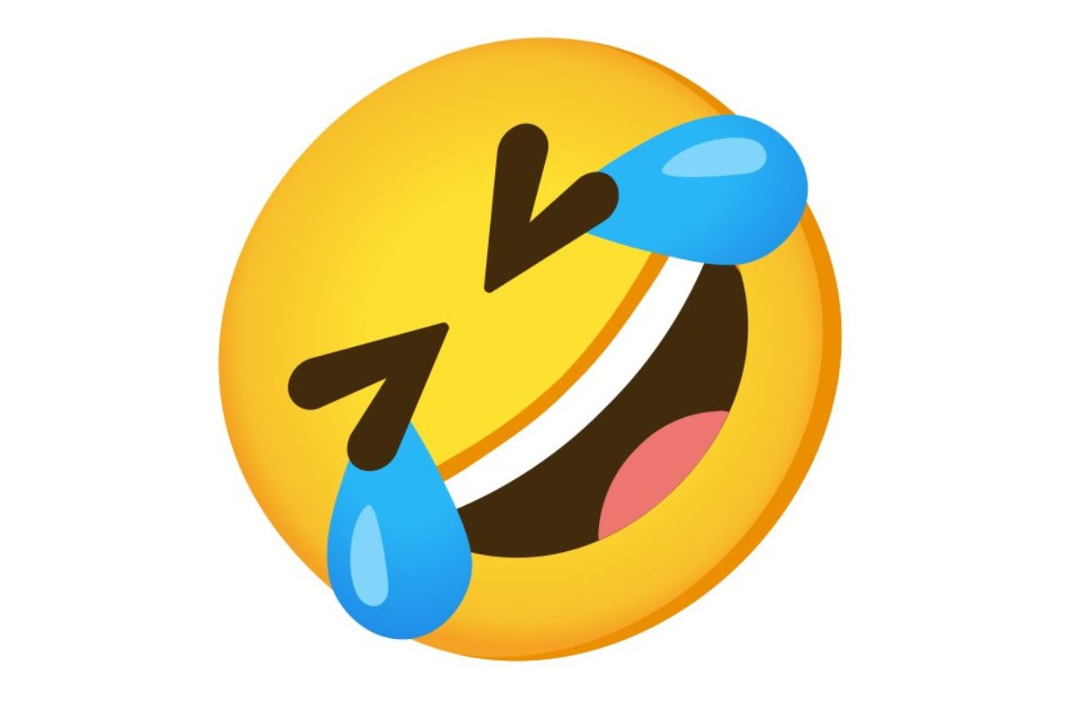 Rolling on floor laughing emoji 